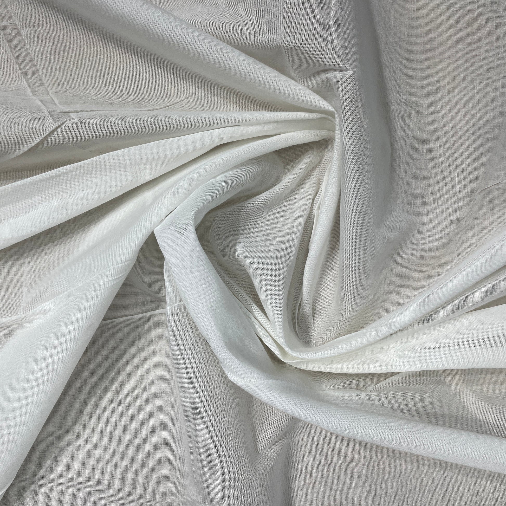 Off White 60s/92x78-48" Dyeable Modal Birla Fabric - TradeUNO