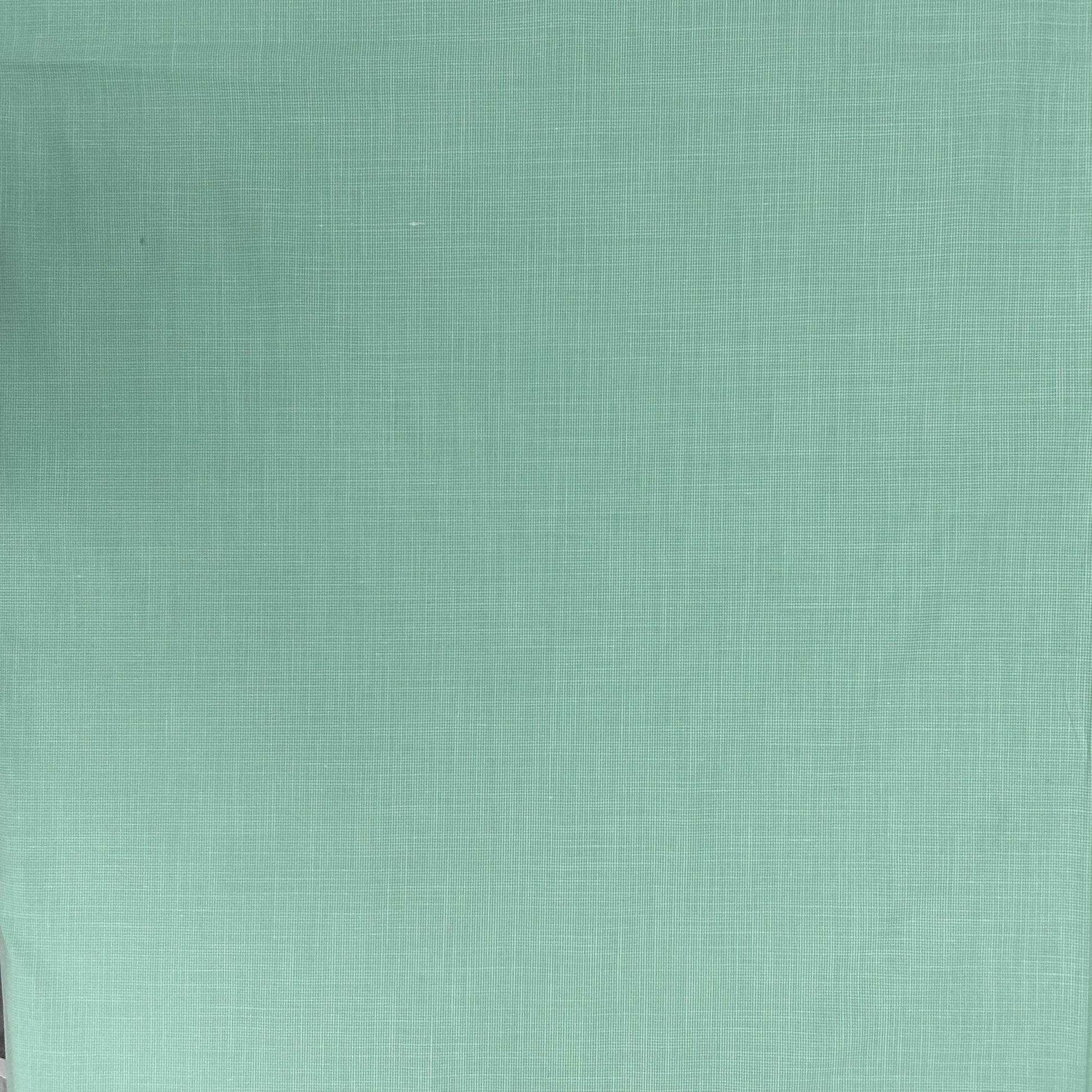Green Solid Nectar Cotton Fabric - TradeUNO