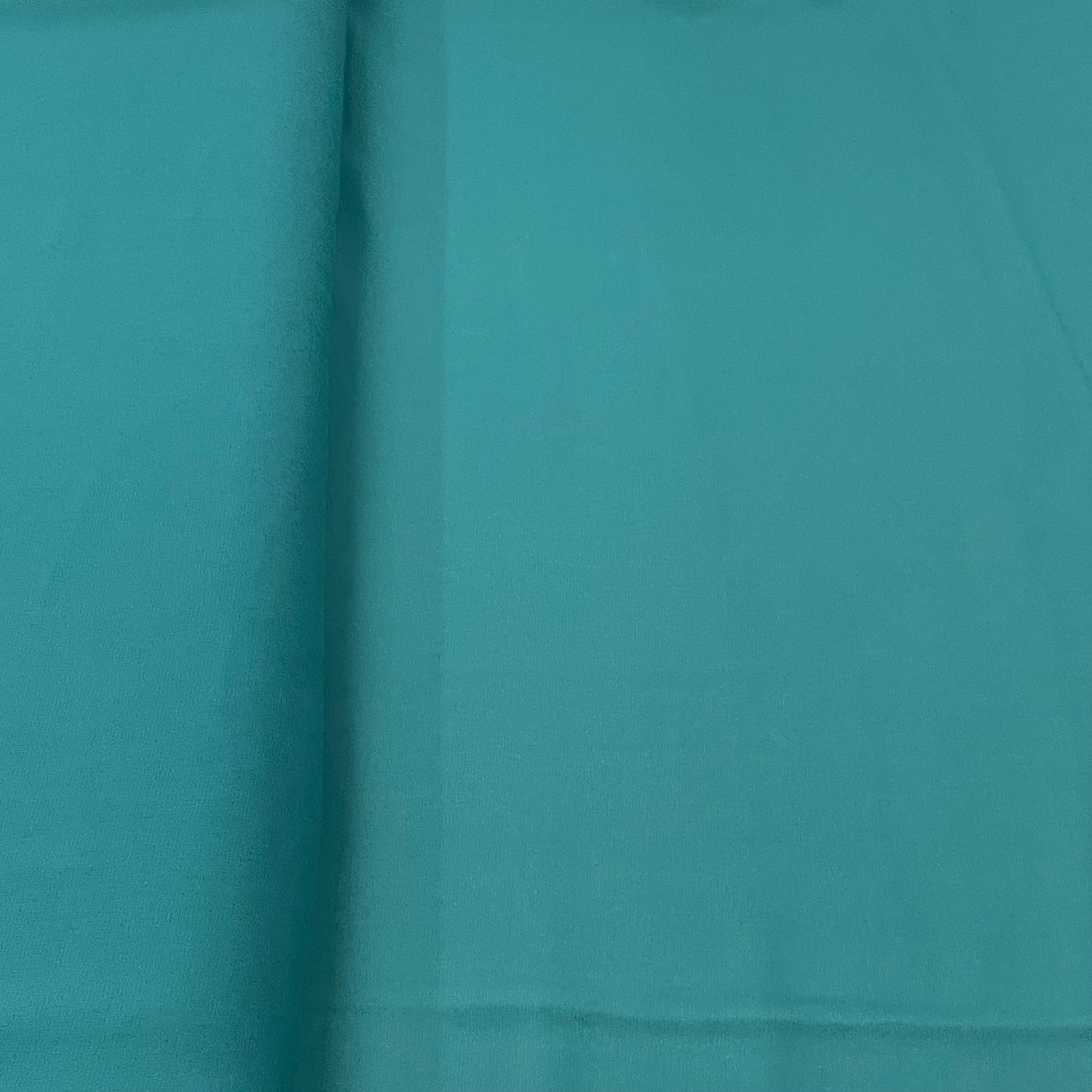 Persian Green Solid Georgette Fabric - TradeUNO