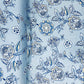 Black With Green Leaf Print Rayon Fabric - TradeUNO