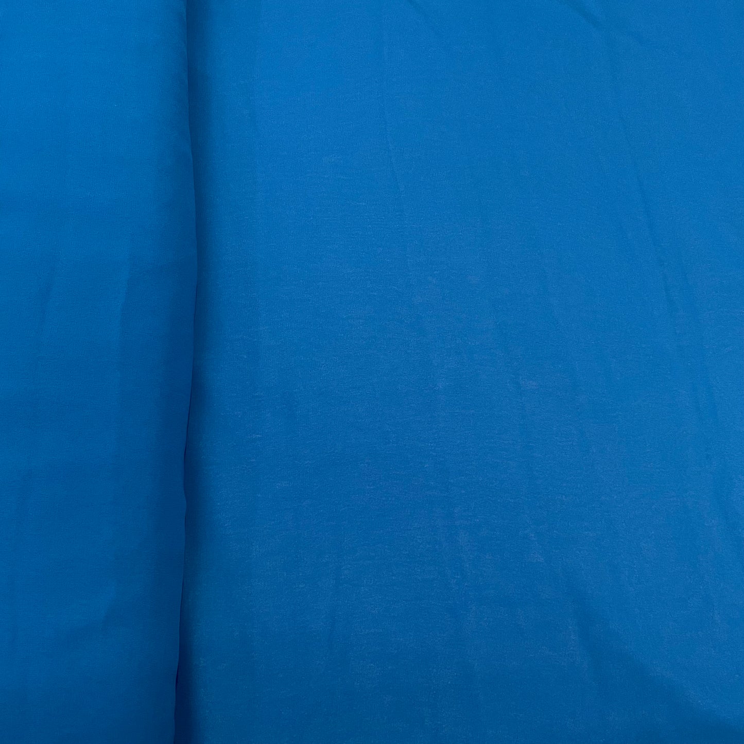 Cerulean Blue Solid Georgette Fabric - TradeUNO