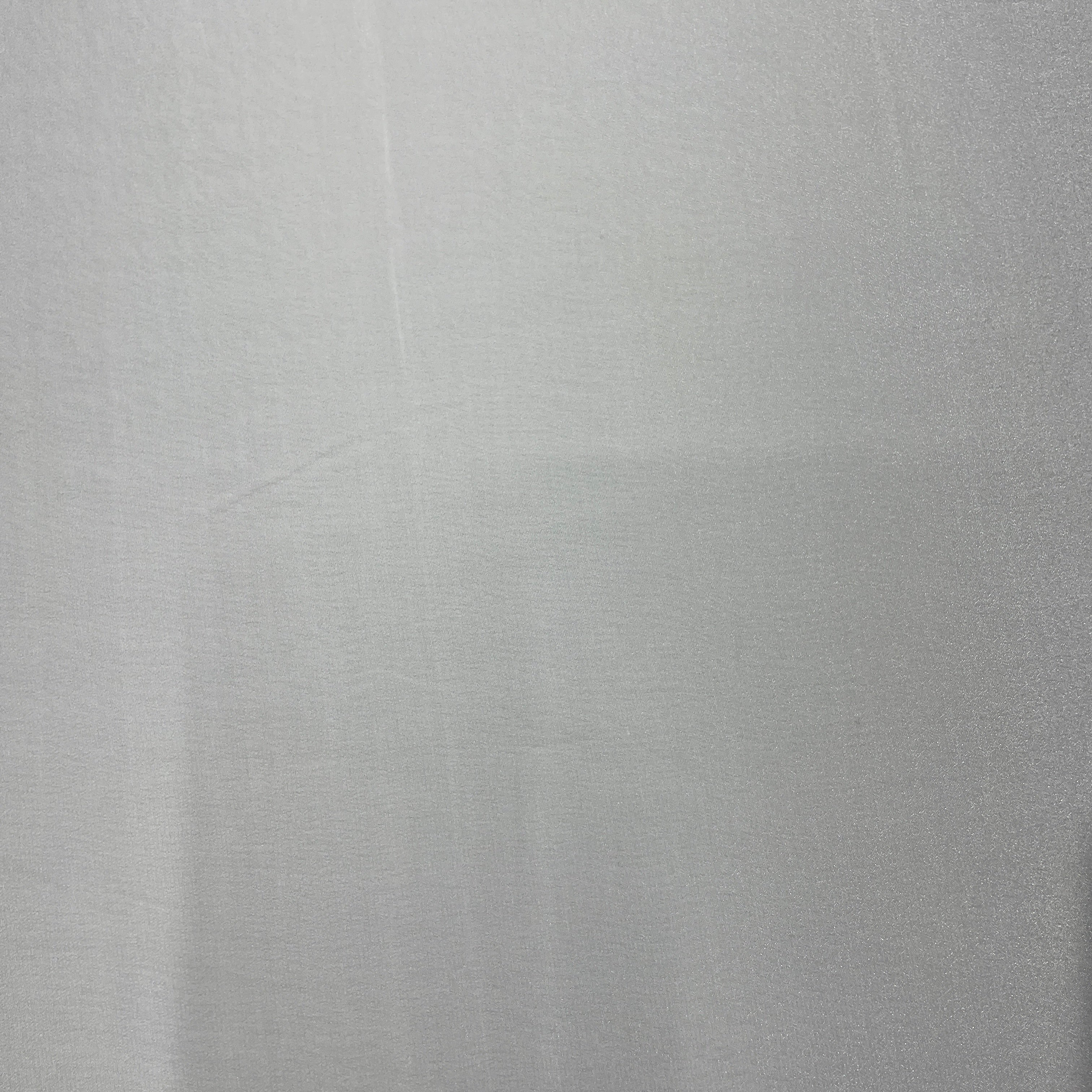 White Solid RFD Silk Crape Dyeable Fabric - TradeUNO