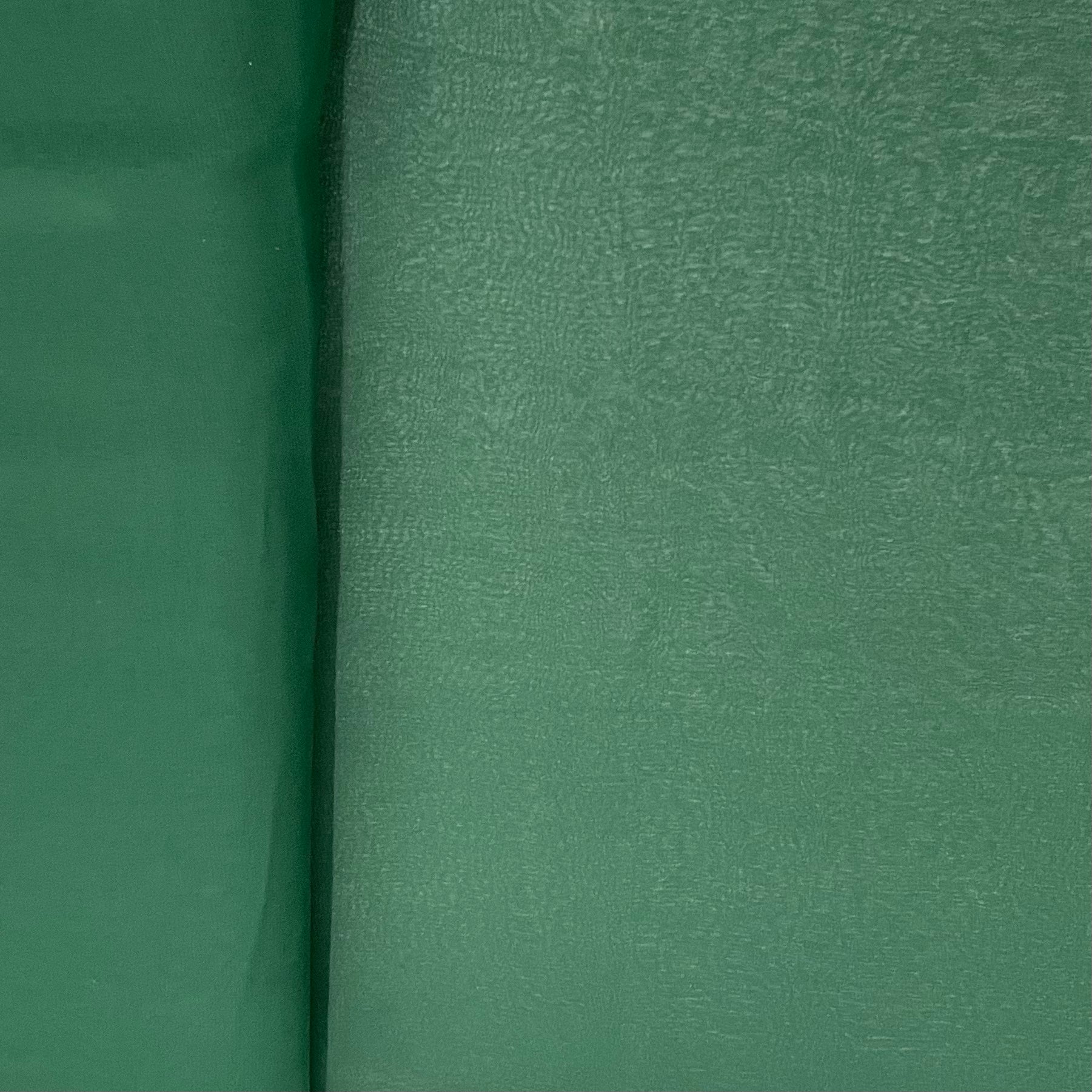 Dark Green Solid Georgette Fabric - TradeUNO