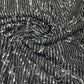 Black With Silver Sequence Embroidery Net Lycra Fabric - TradeUNO