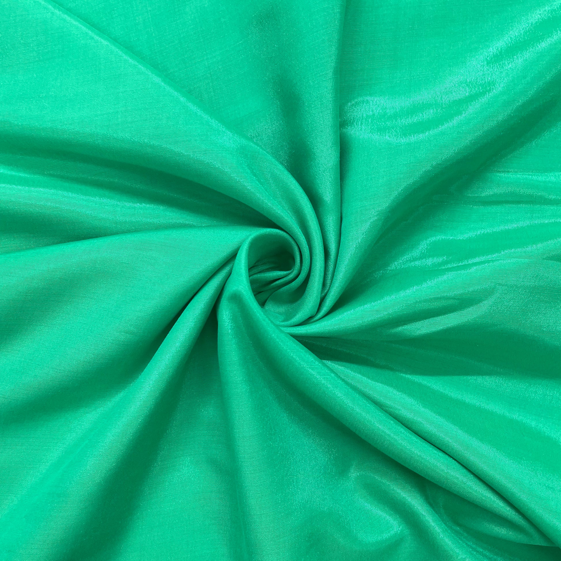 Parrot Green Solid Santoon Fabric - TradeUNO