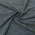 Black with Gold Stripe Rayon Cotton Fabric - TradeUNO