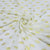 White with Golden Lurex Paisley Print Georgette Jacquard Dyeable Fabric
