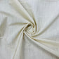 Cream Solid 20 x 20 Slub Fabric - TradeUNO