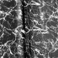 Black & Grey Marble Print Poly Satin Fabric - TradeUNO