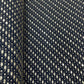Navy Blue Check Embroidery Sequence Georgette Fabric - TradeUNO