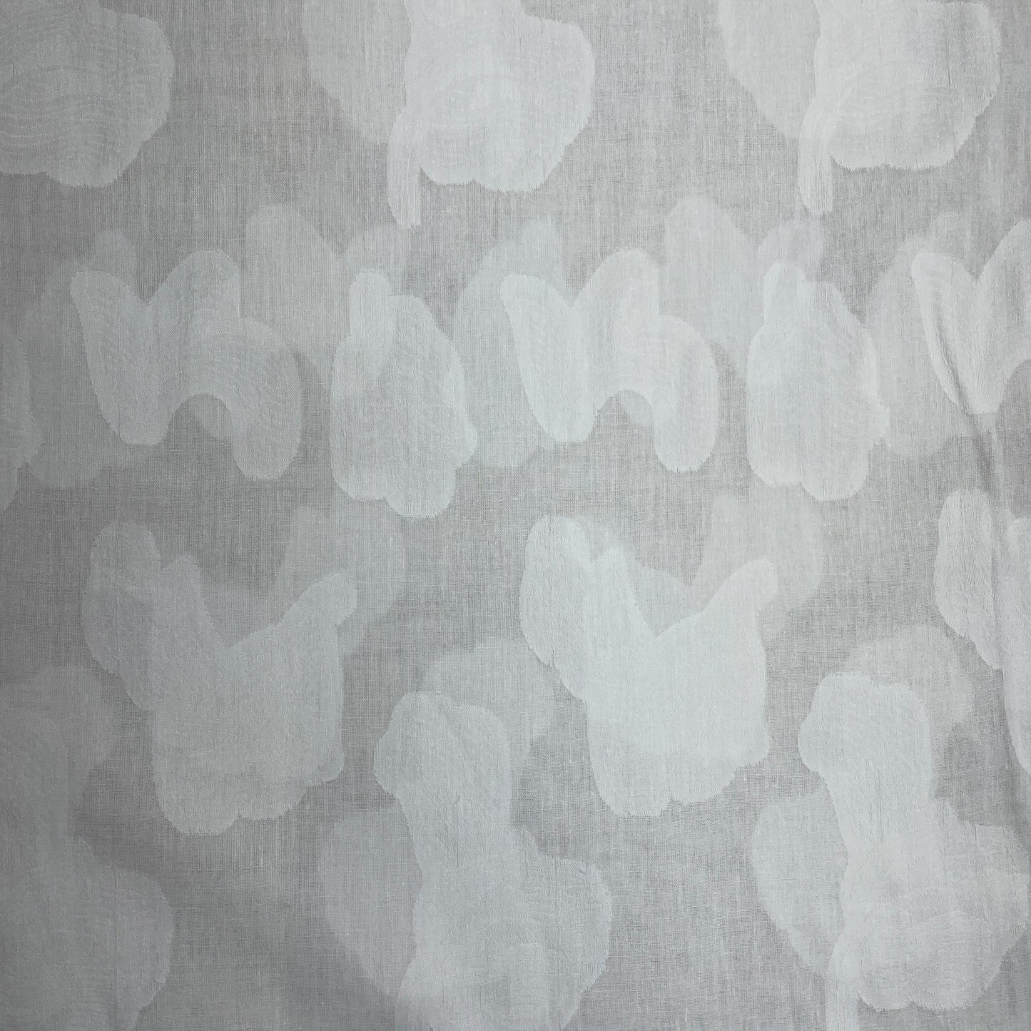 White Dyeable Jacquard Cotton Fabric - TradeUNO