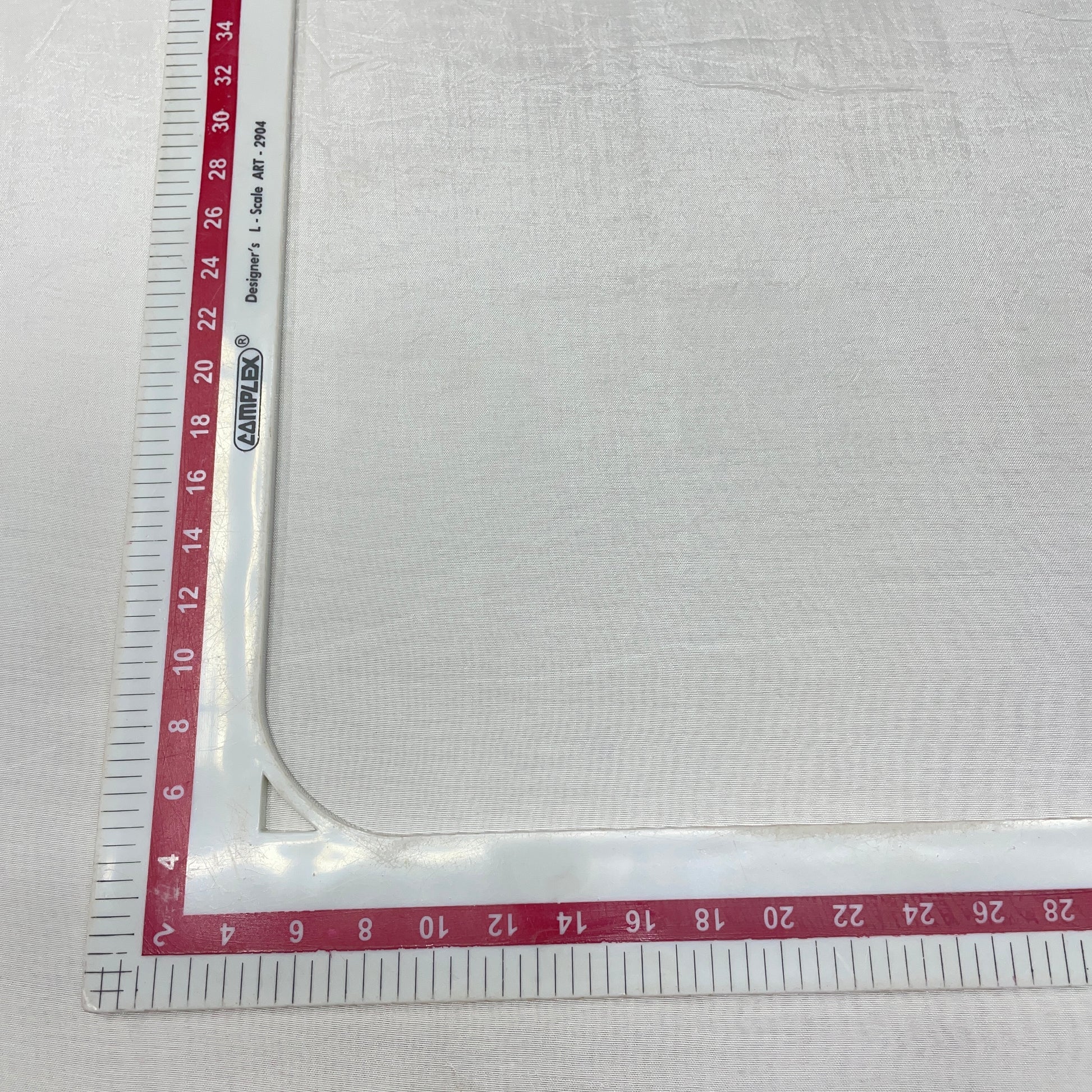 White Solid Dyeable Santoon Fabric - TradeUNO