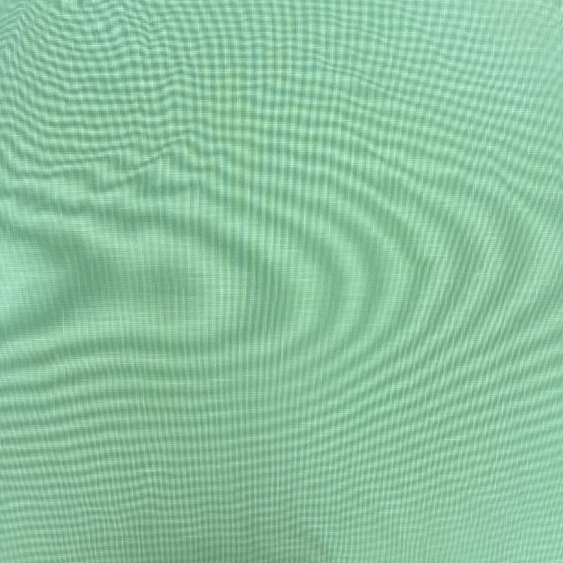 Green Solid Nectar Cotton Fabric - TradeUNO