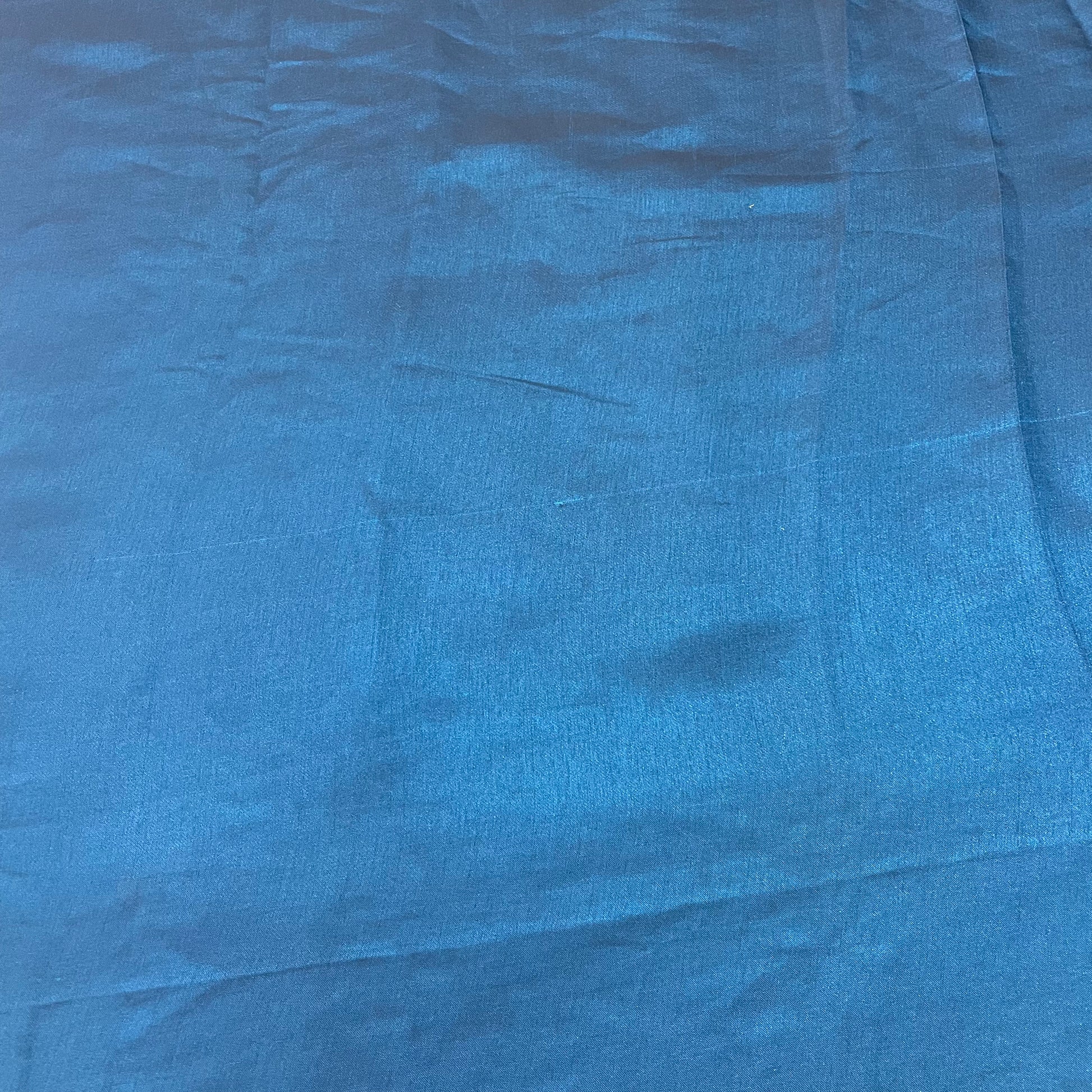 Dark Blue Solid Royal Satin Fabric - TradeUNO