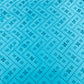 Blue Schiffli Embroidery Cotton Fabric