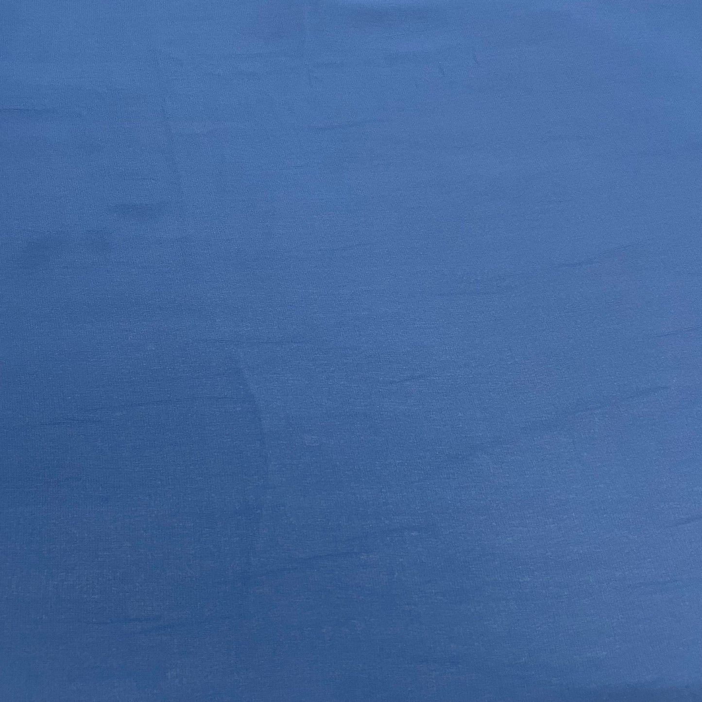 Aegean Blue Solid Geogrette Fabric
