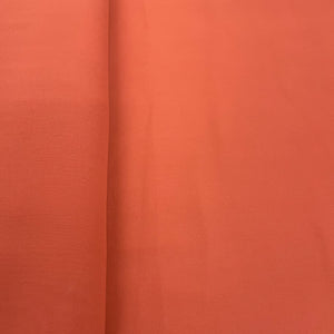 Slenna Brown Solid Georgette Fabric - TradeUNO