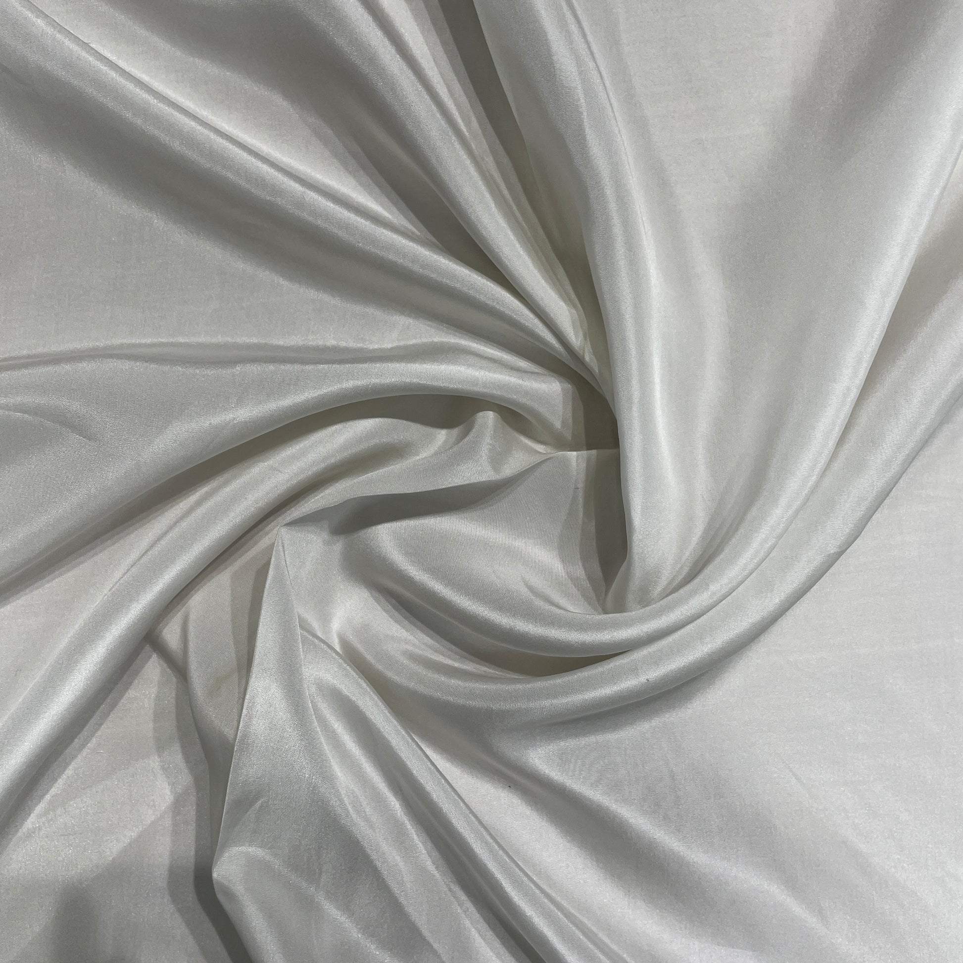 White Solid Silk Dyeable Fabric - TradeUNO