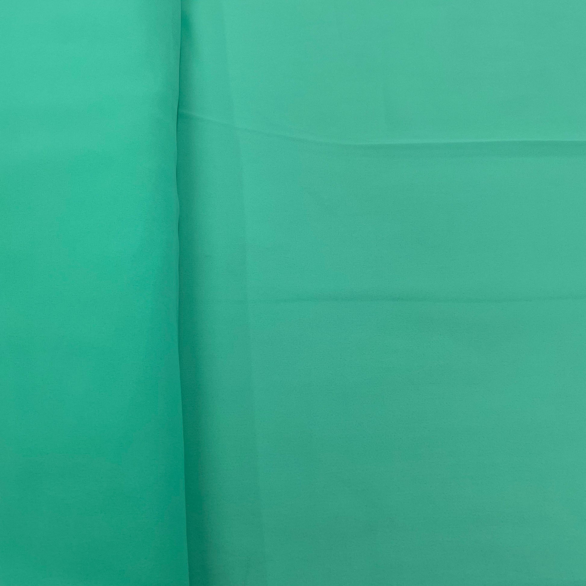 Sea Green Solid Georgette Fabric - TradeUNO
