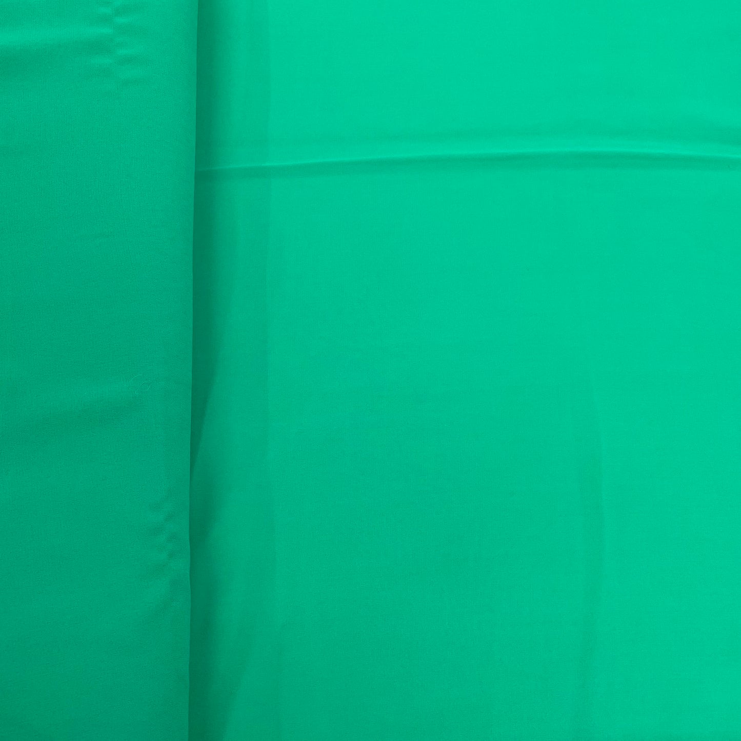 Parrot Green Solid Georgette Fabric - TradeUNO