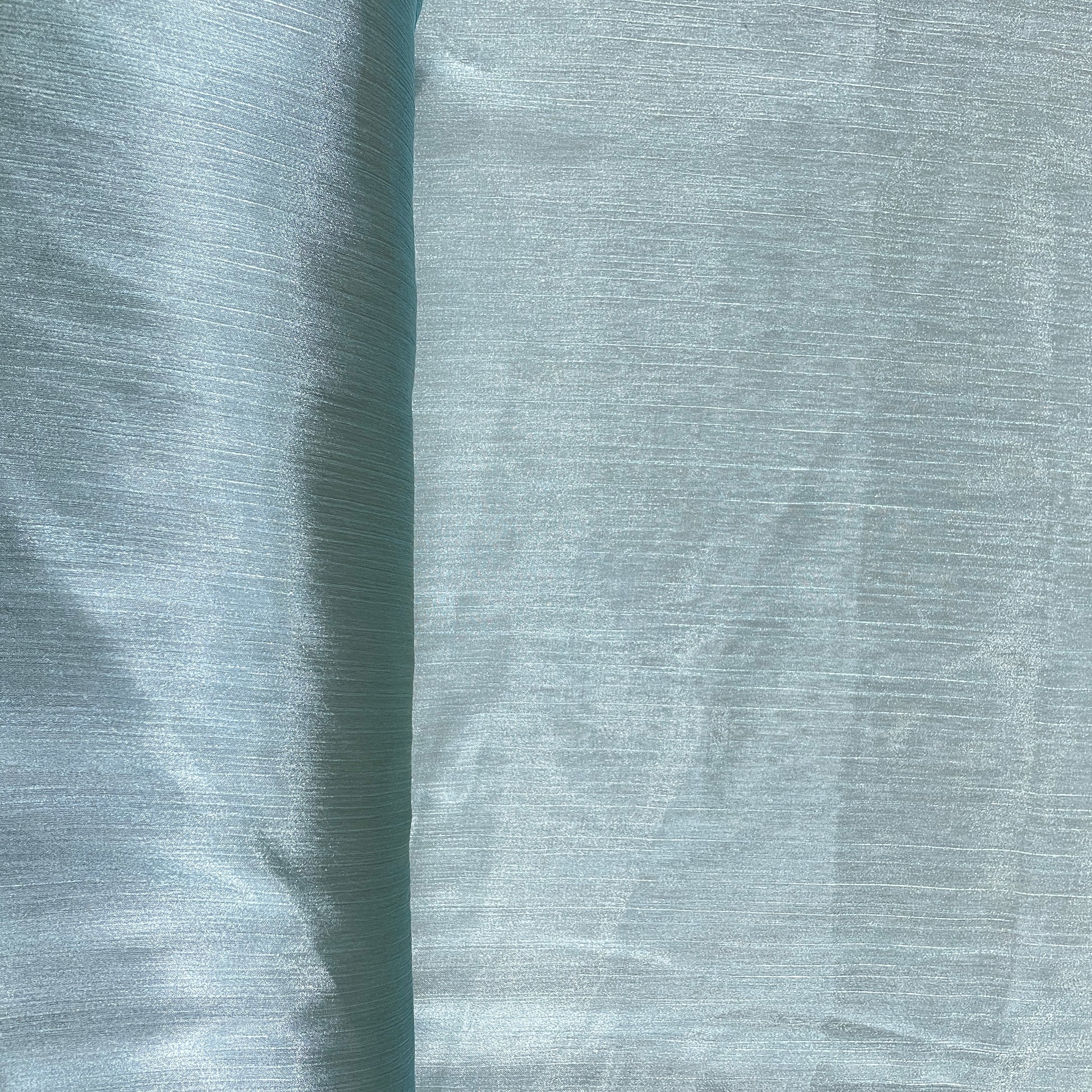 Turquoise Green Chiffon Fabric