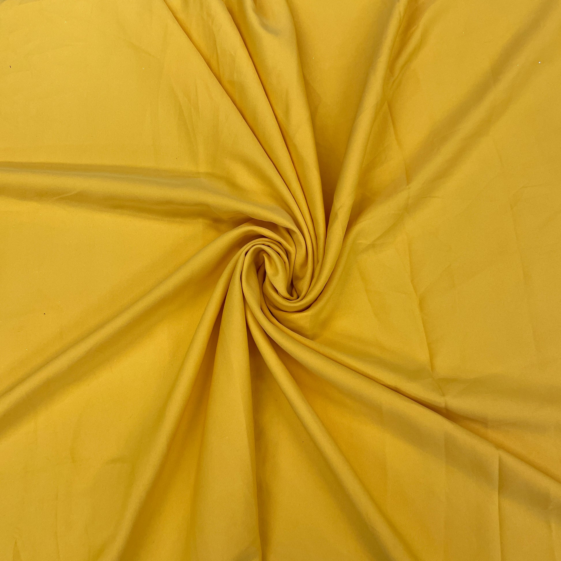 Light Yellow Solid Banana Crepe Fabric - TradeUNO