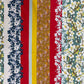 Multicolor Stirpes & Floral Print Crepe Fabric - TradeUNO