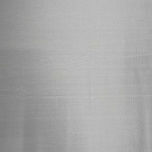 White Solid RFD Silk Georgette Dyeable Fabric