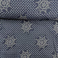 Blue Bandhani Print Cotton Fabric - TradeUNO