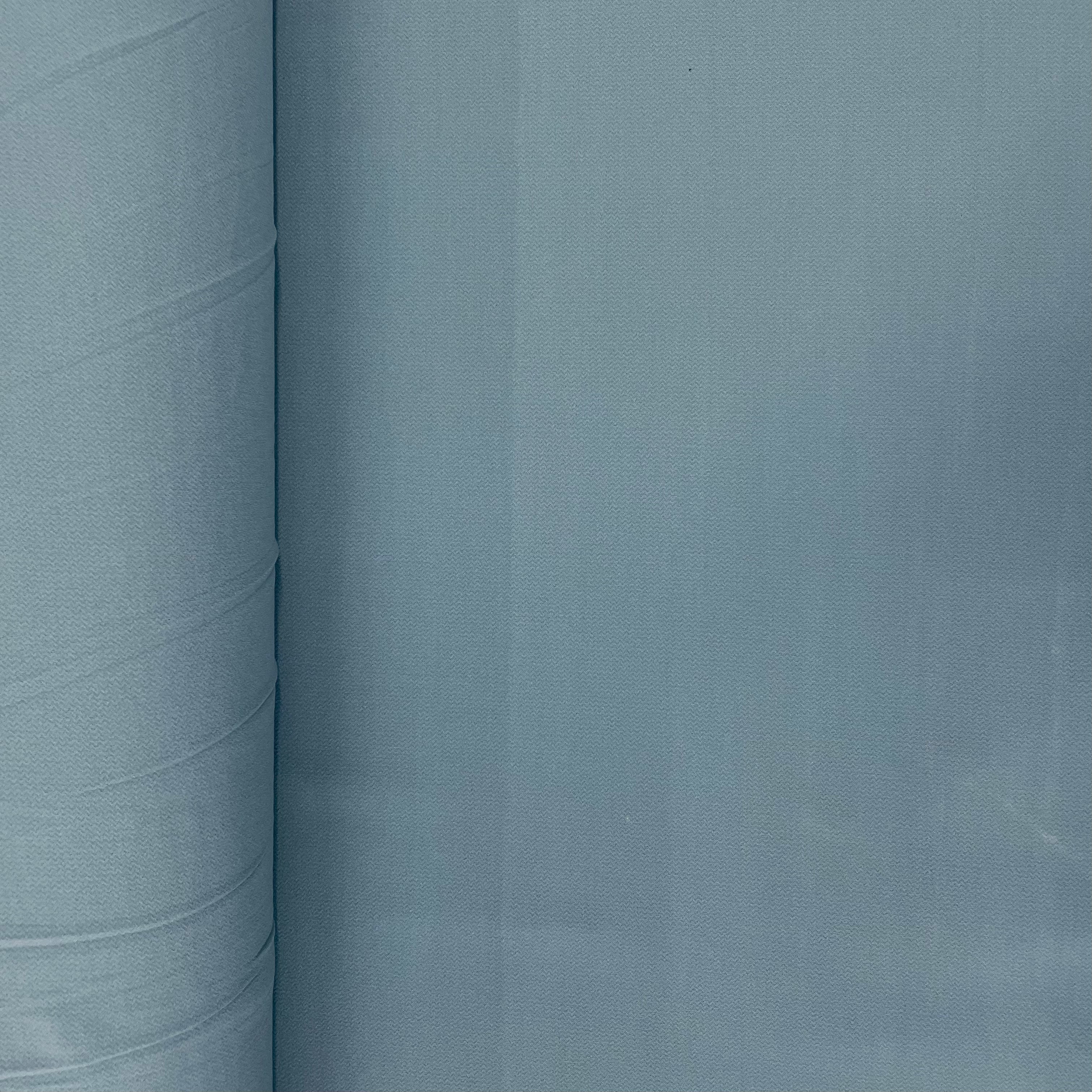 Sea Green Solid Banana Crepe Fabric - TradeUNO