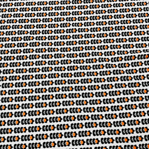 Grey With Black Stripes Crepe Lycra Fabric - TradeUNO