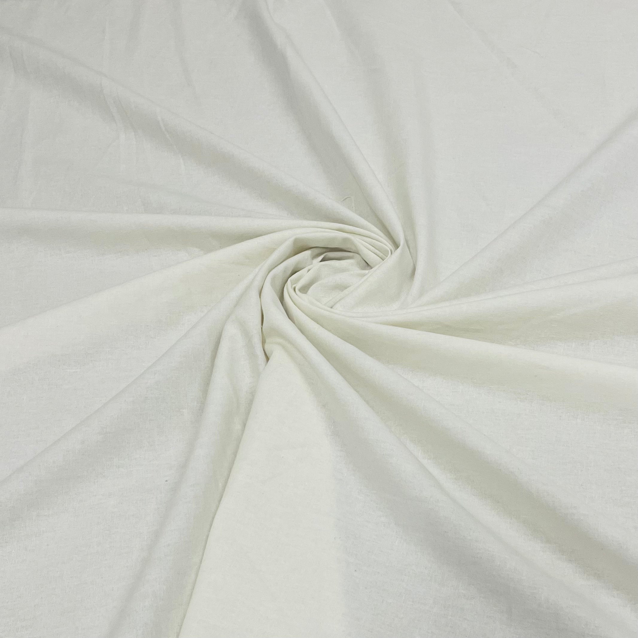 RFD White Solid 20*20 Sheeting Fabric - TradeUNO
