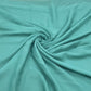 Turquoise Green Solid Georgette Fabric - TradeUNO