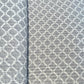 White with Grey Traditional Sequence Embroidery Georgette Fabric - TradeUNO