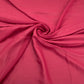 Red Maroon Solid Georgette Fabric - TradeUNO