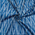 Blue & White Ikkat Print Cotton Fabric - TradeUNO