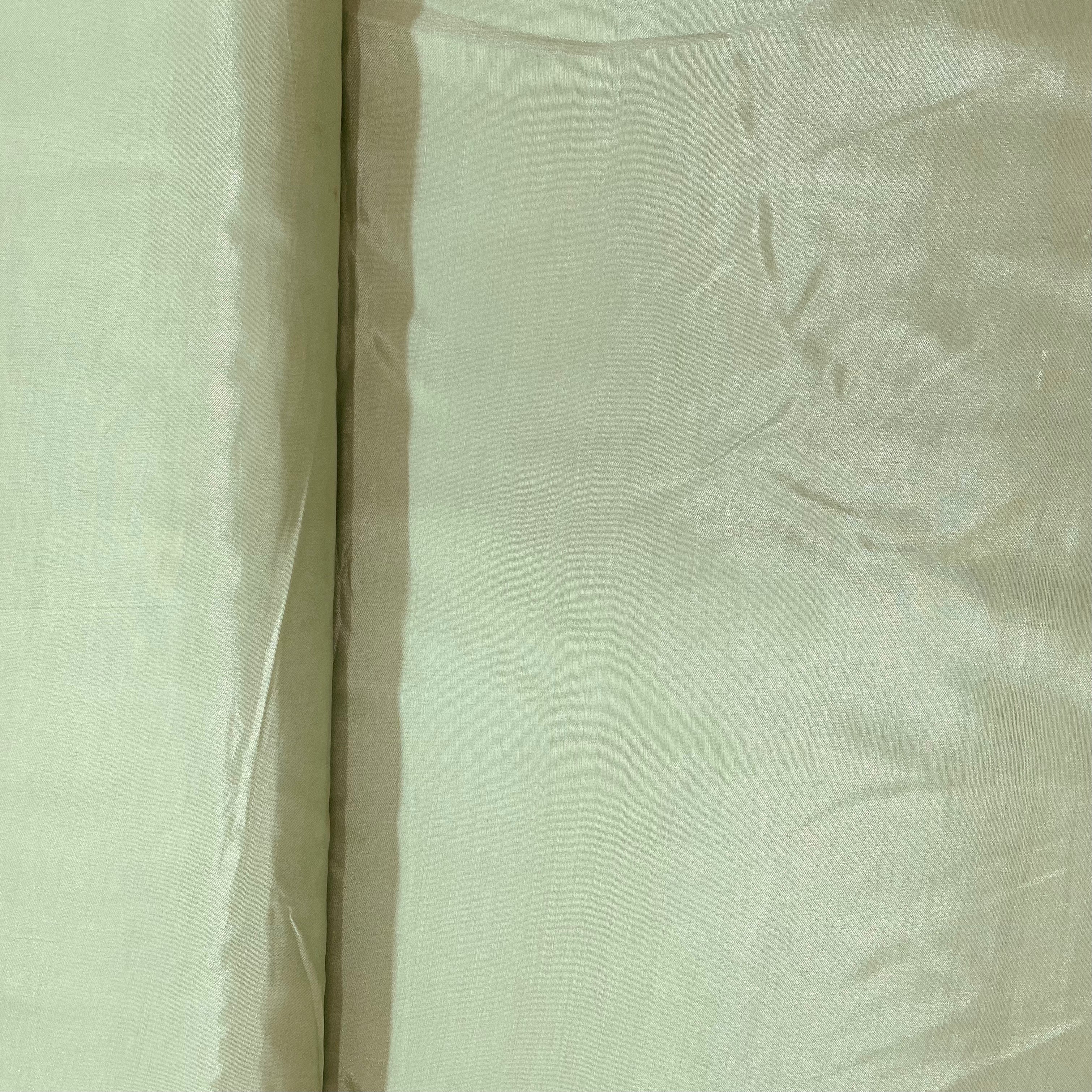 Mint Green Solid Santoon Fabric - TradeUNO