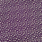 Raspberry Purple With Cream Floral Print Rayon Fabric - TradeUNO