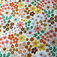 White With Multicolor Floral Print Rayon Fabric - TradeUNO