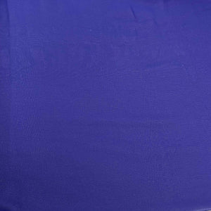 Dark Blue Solid Georgette Fabric