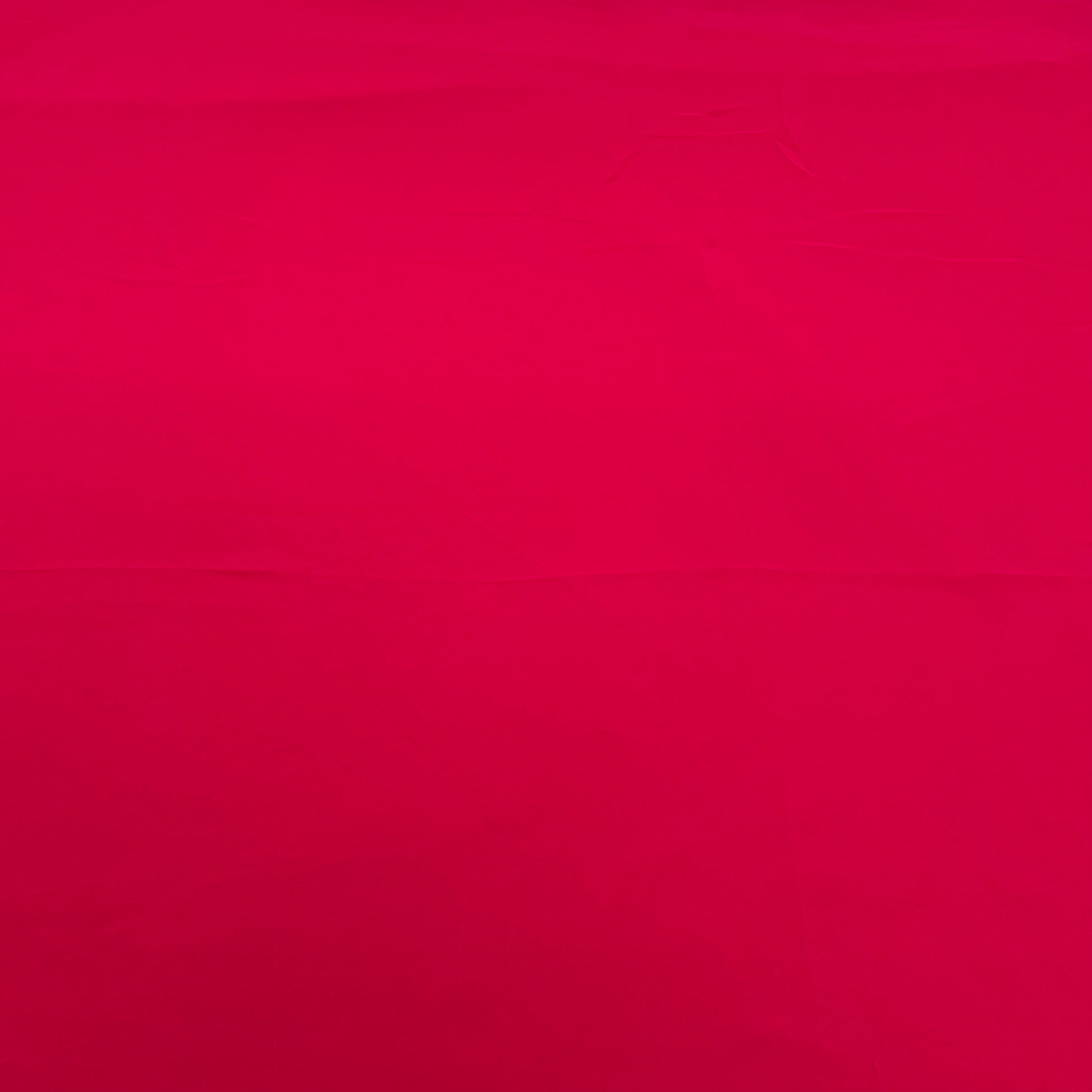 Red Maroon Solid Georgette Fabric - TradeUNO