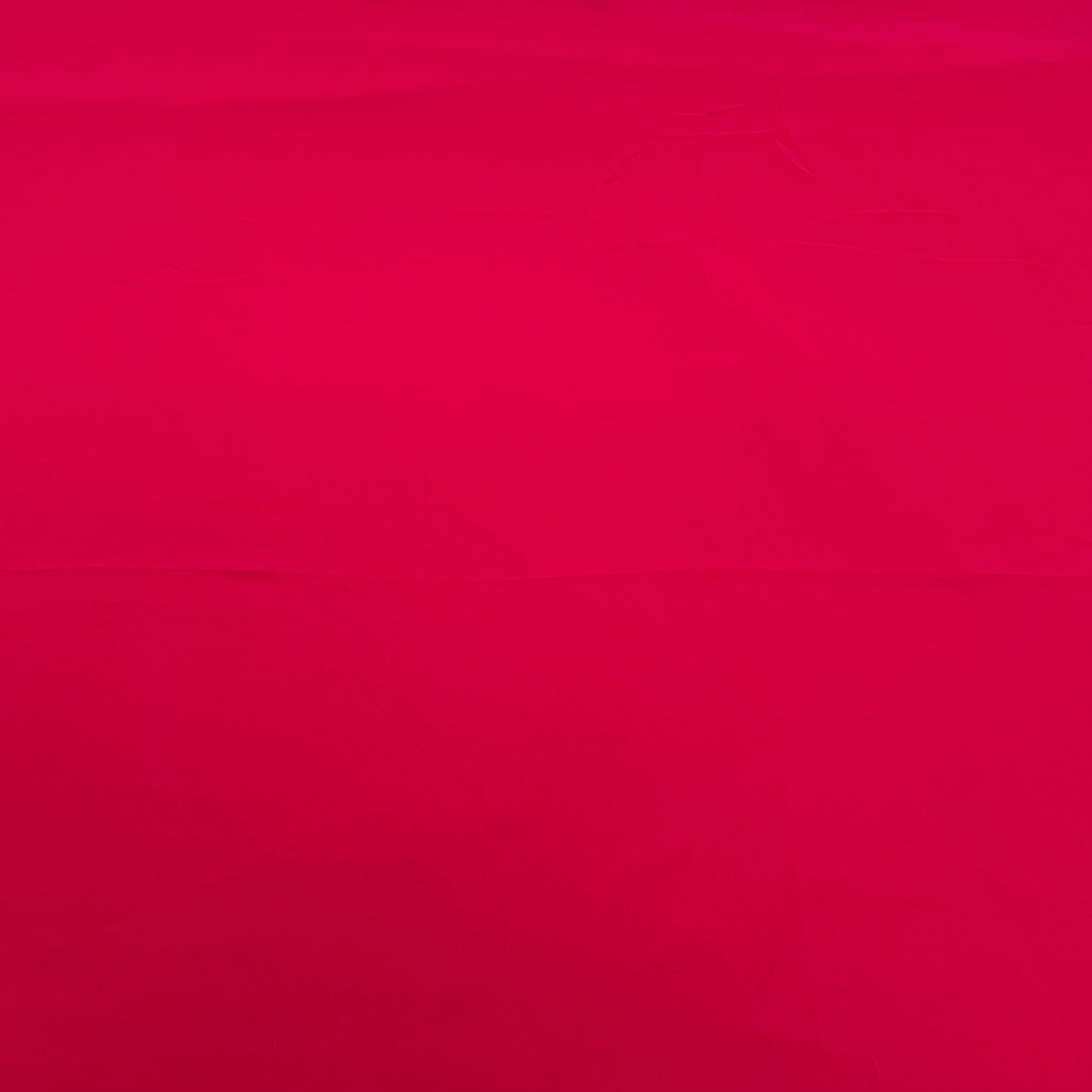 Red Maroon Solid Georgette Fabric - TradeUNO