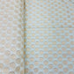 White With Gold Zari Paisley Chanderi Dyeable fabric - TradeUNO