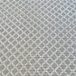 White with Grey Traditional Sequence Embroidery Georgette Fabric - TradeUNO