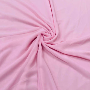 Light Purple Solid Georgette Fabric