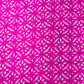 Pink & White Floral Print Cotton Fabric - TradeUNO