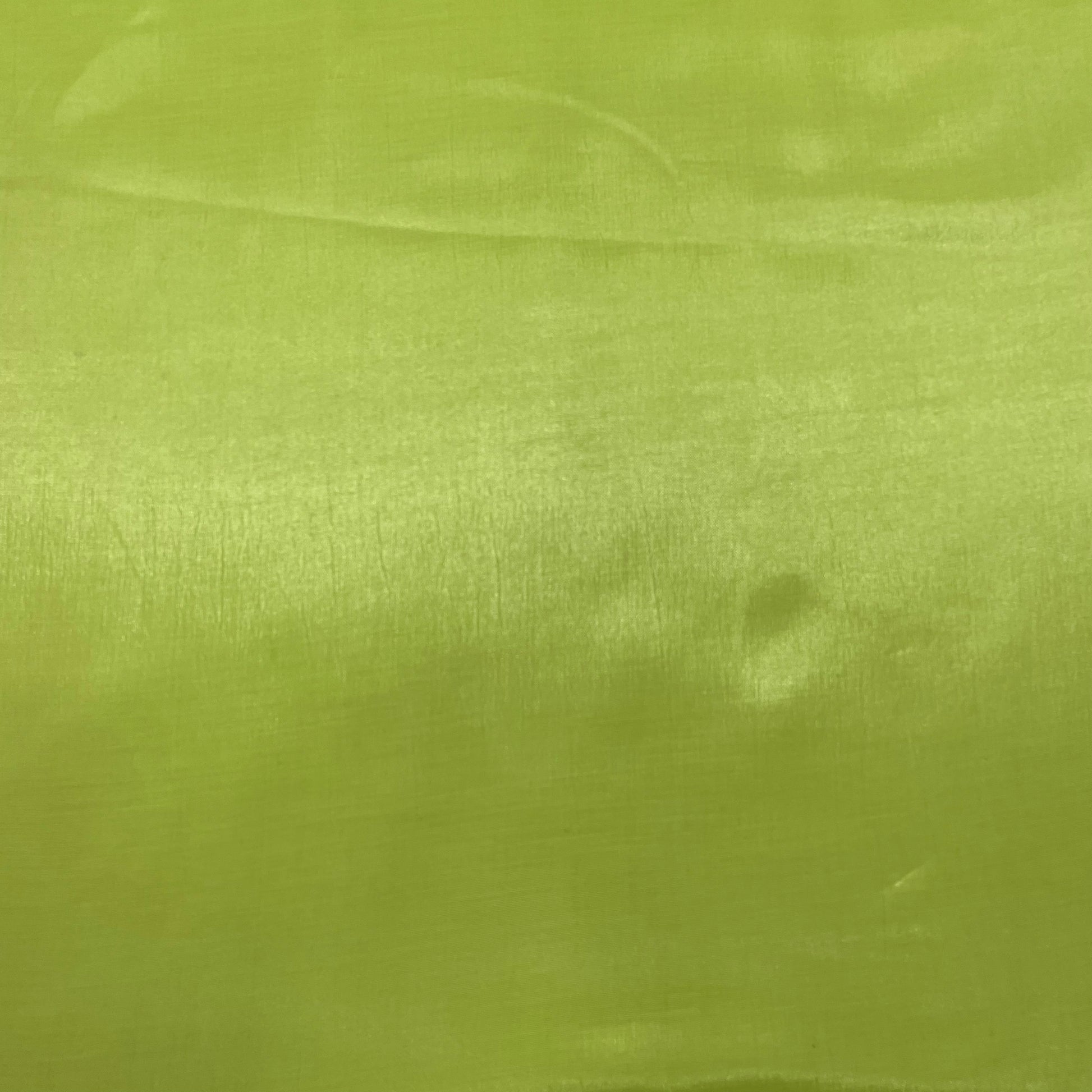 Lime Green Solid Santoon Fabric - TradeUNO