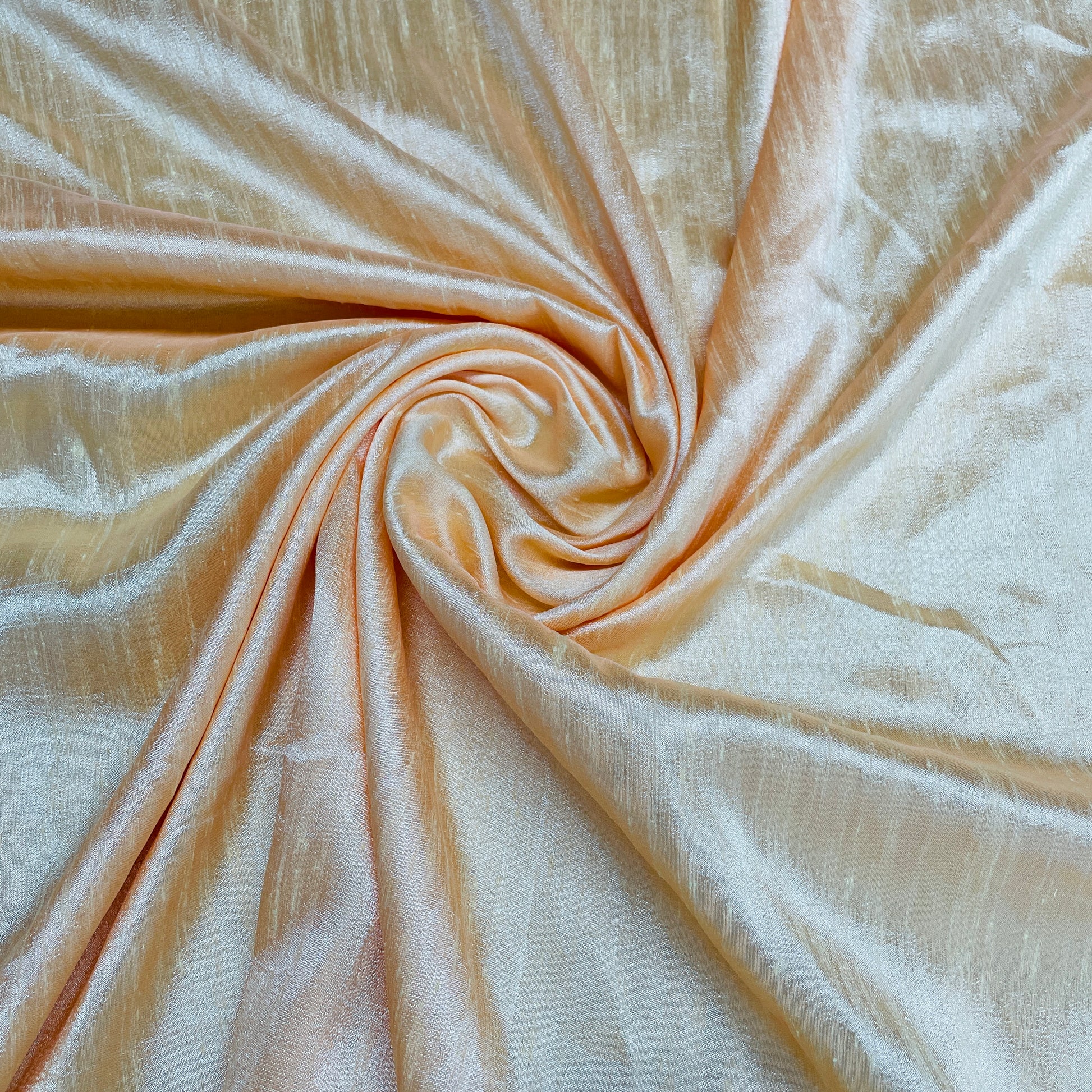 Buy Light Orange Solid Raw Silk Fabric Online – TradeUNO Fabrics