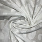 White Solid RFD Dyeable Jacquard Cotton Fabric Plain Weave 48 Inches - TradeUNO