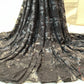 Black Lace Sequence Fabric - TradeUNO